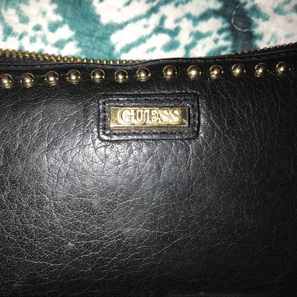 Authentic leather black GUESS ❓ Wallet - Picture 3 of 12
